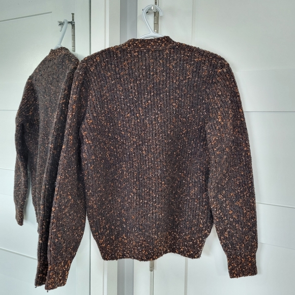 Vintage Wool Tundra Canada Textural Cardigan Sweater - Picture 2 of 9